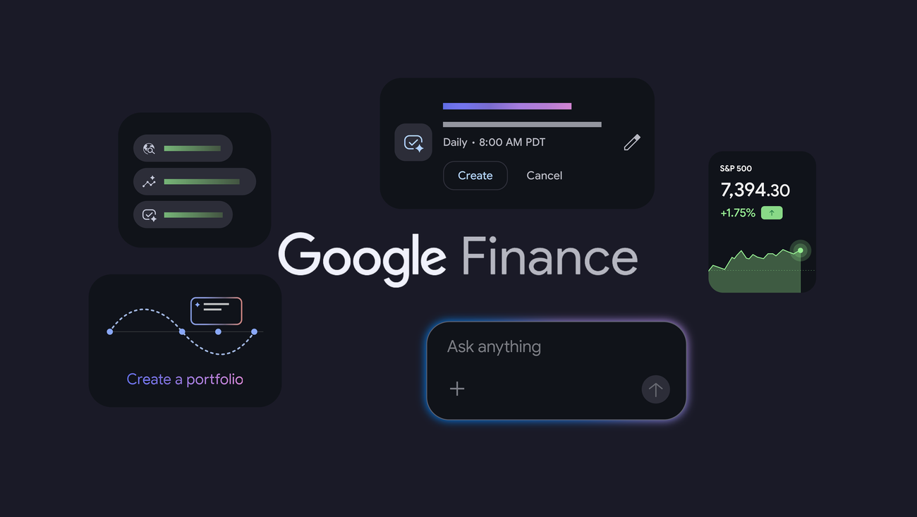 Weekly AI News: June 23–29, 2026 Google Finance product image showing the updated AI-assisted finance interface